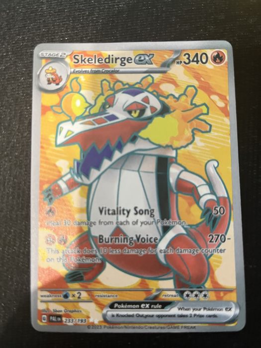 Muitas cartas Pokémon