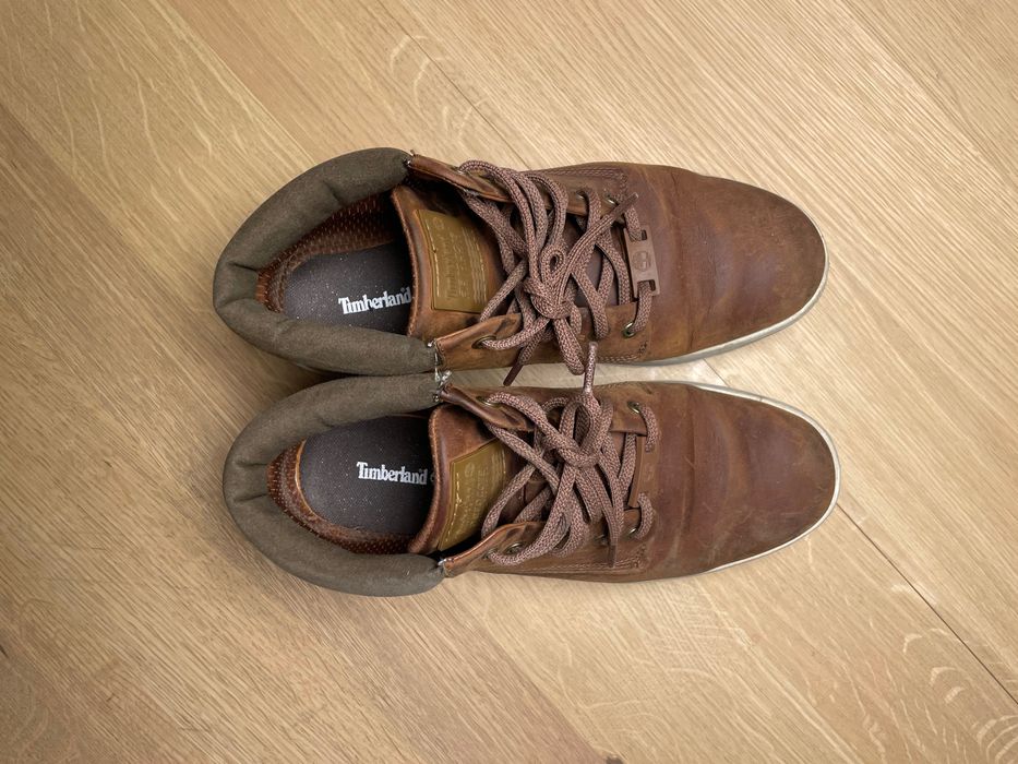 Ténis altos timberland em óptimas condições