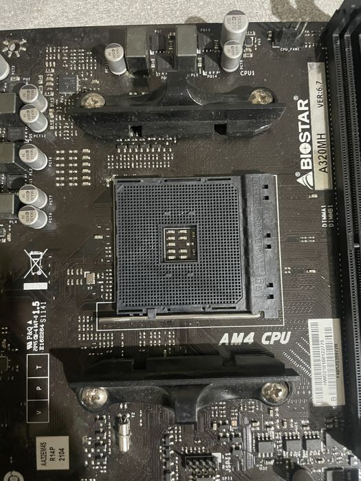 Продам материнську плату A320MH AM4