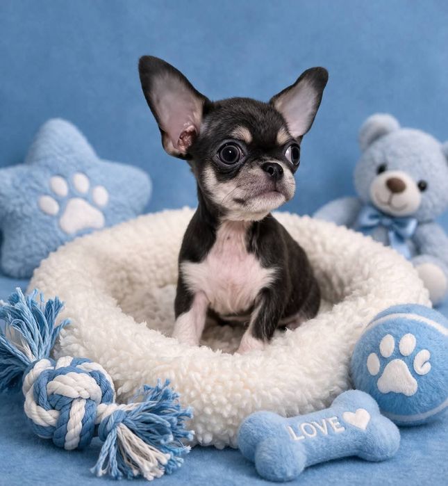 Chihuahua blue tan mini