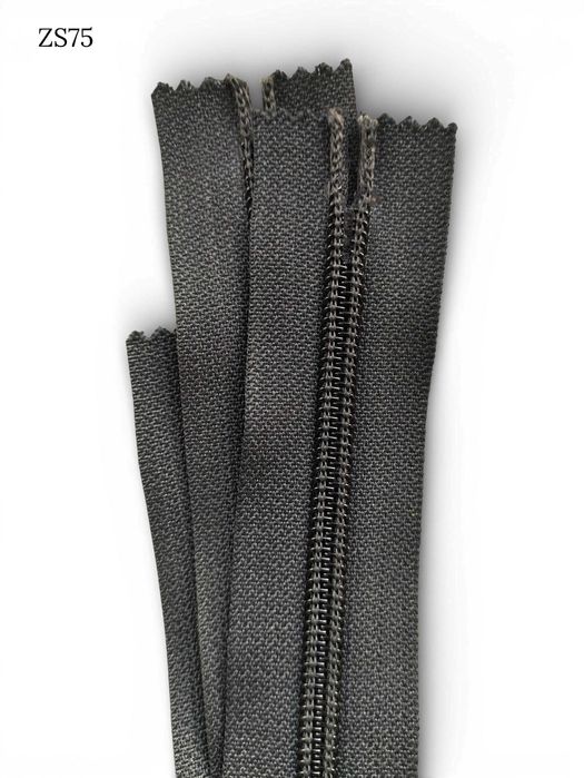 Zamek błyskawiczny spiralny “Alpha” 16cm #5, szary