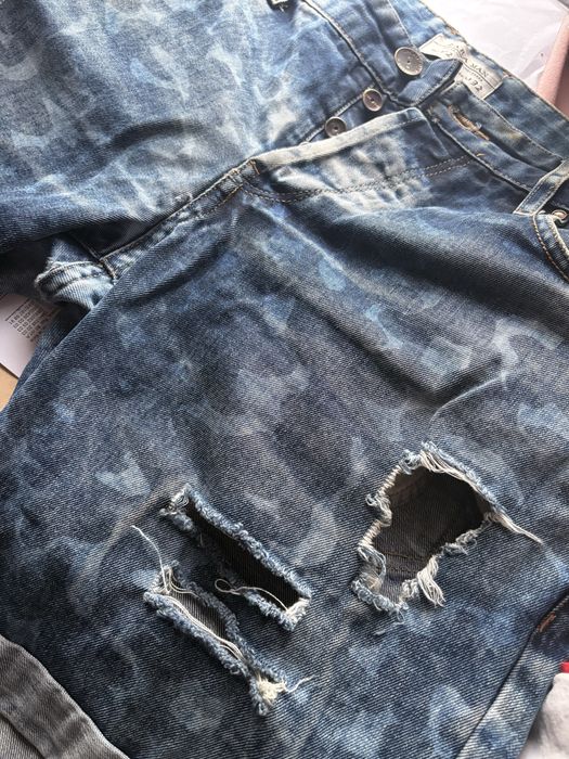 ZARA MAN Шорти чоловічі джинсові