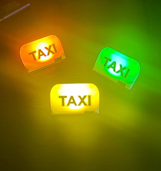 Шашка Таксі міні аккумуляторна Taxi mini фишка фішка такси