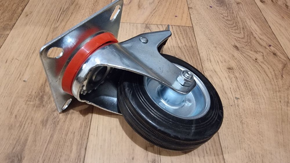 Колесо d75 мм промышленое поворотное с площадкой 36075