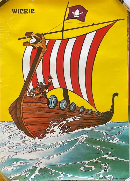Posters Vicky Wickie anos 80
