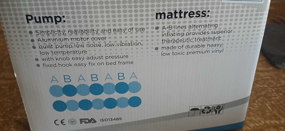 Матрац протипролежневий секційний CA-88QD з компресором