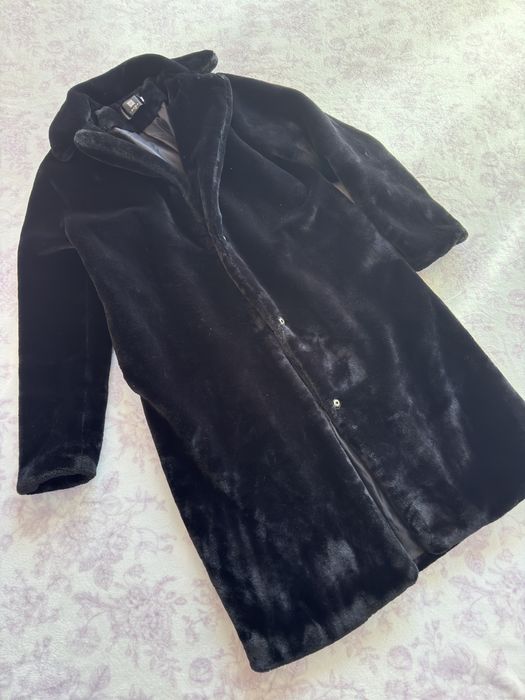 Екошубка чорна мутон