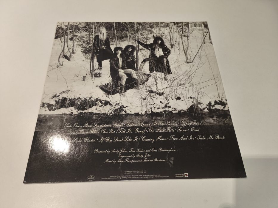 Cinderella – Long Cold Winter - 1 Press - Lp -88r