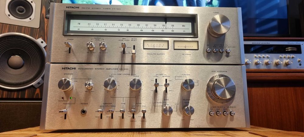 Wzmacniacz Hitachi ha 610 tuner ft 920