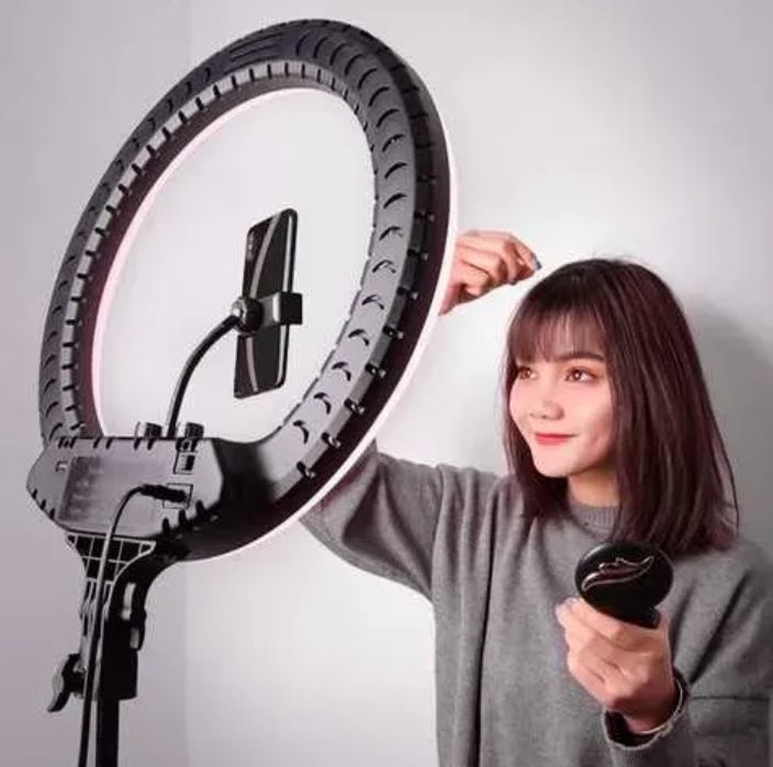 Кольцевая LED лампа RL-18, 45см, пульт в комплекте