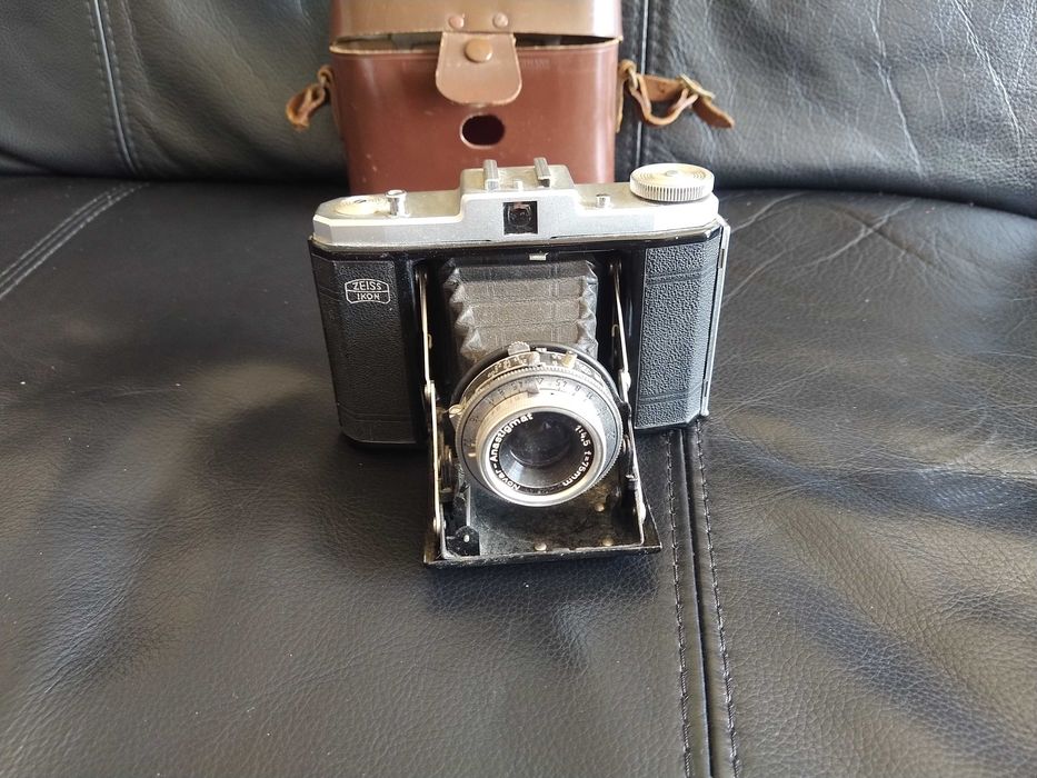 Maquina fotografica analogica Zeiss Ikon Nettar. Anos 50