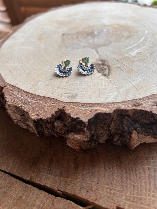 WKruk piękne zlote kolczyki kolekcjonerskie