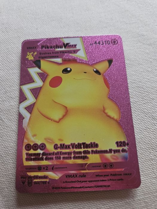 Karta Pokemon Pikachu