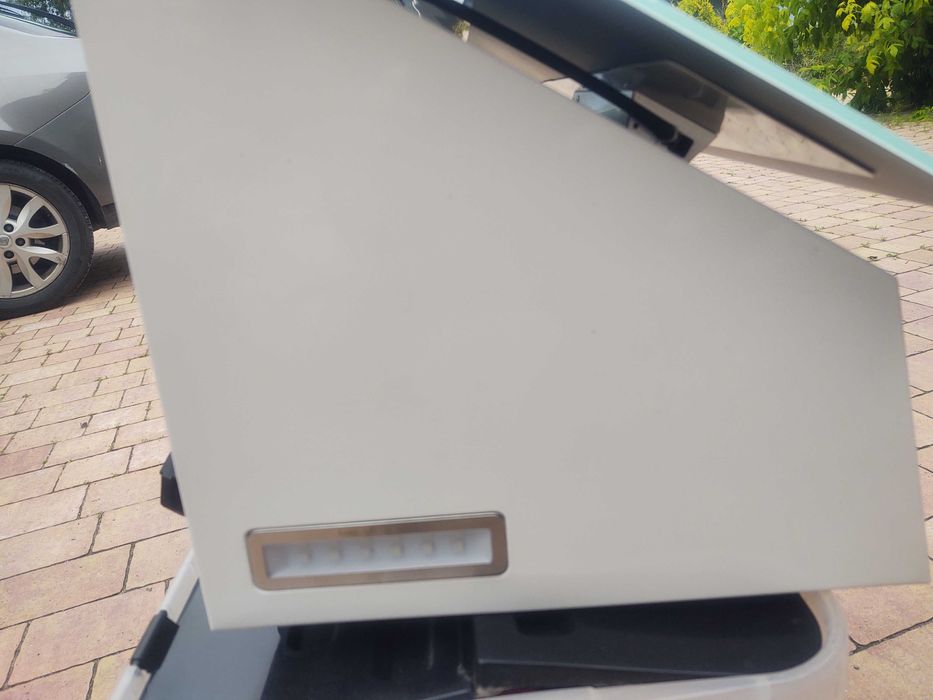 Alina okap kuchenny, 60 cm biały