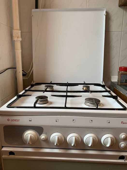 Терміново! 50см  Газова плита газ духовка