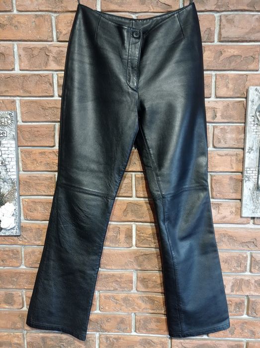 Брюки из натуральной кожи Next