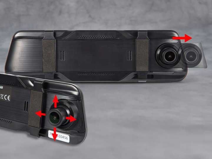 KAMERA Lusterko cały wyświetlacz do cofania tylna i przednia detekcja