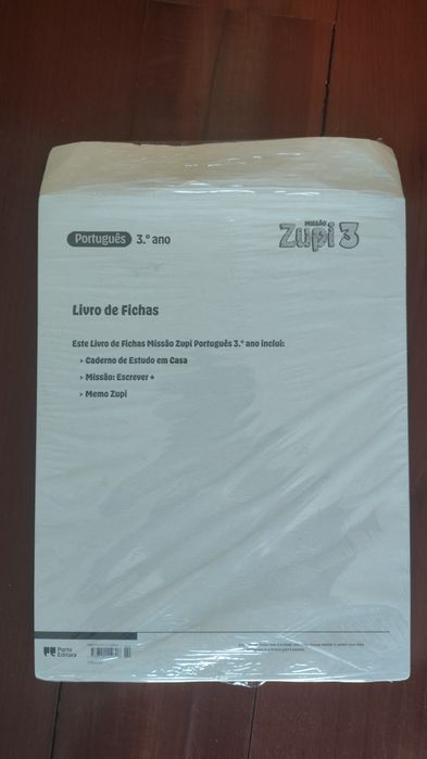 Pack Missão ZUP! Português 3.º Ano – Porto Editora – Novo