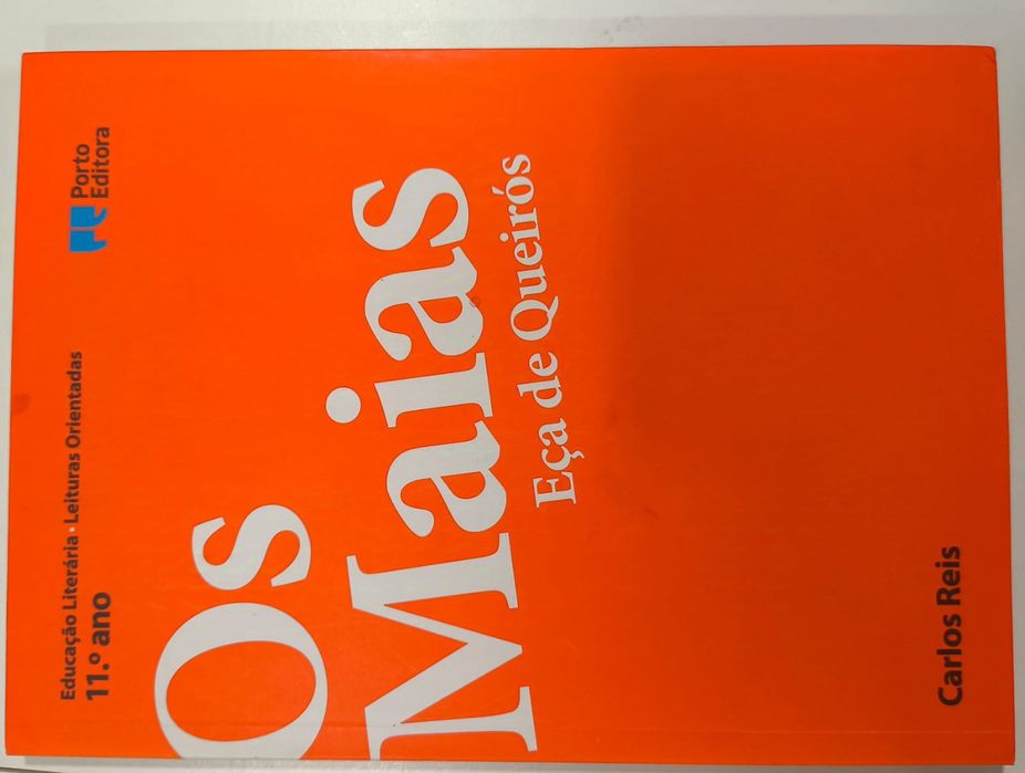 Os Maias Livro de apoio ao estudo da Porto Editora