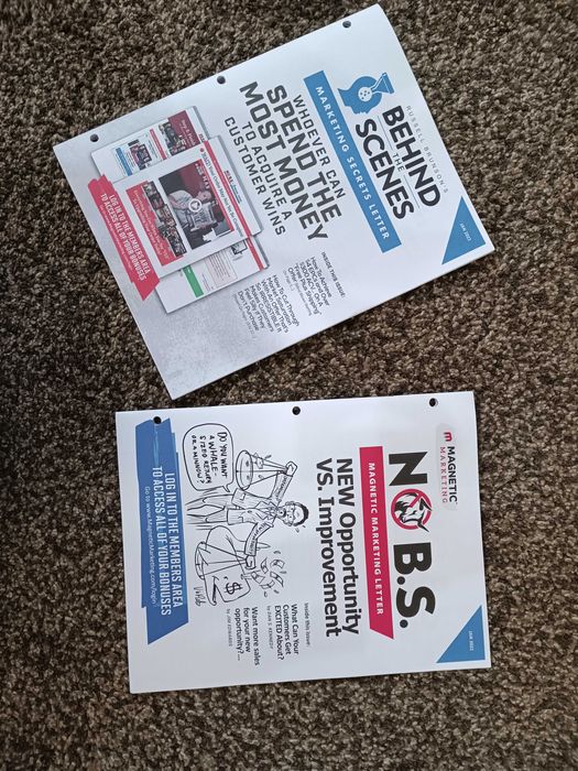 NOB.S. & Behind The Scenes - Dan Kennedy & Russel Brunson Newsletter