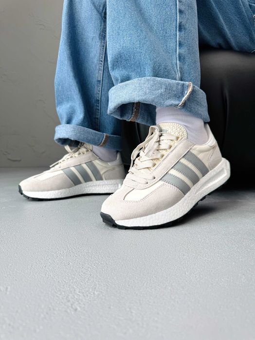 Кросівки Adidas Retropy E5 White/Grey premium