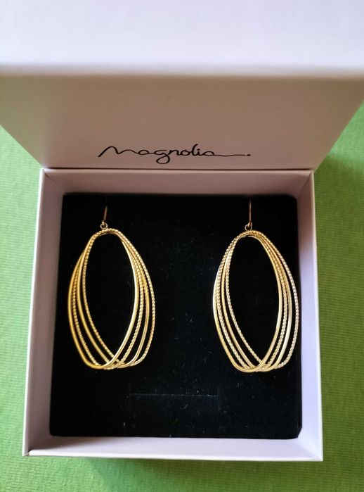 Brincos em prata 925 Magnólia