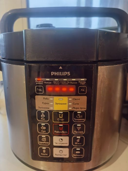 Мультиварка-скороварка Philips 2139/40 чаша 6л
