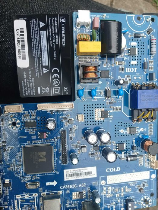 Płyta główna CV363C-A32 TV Cabletech URZ0339 podświetlenie