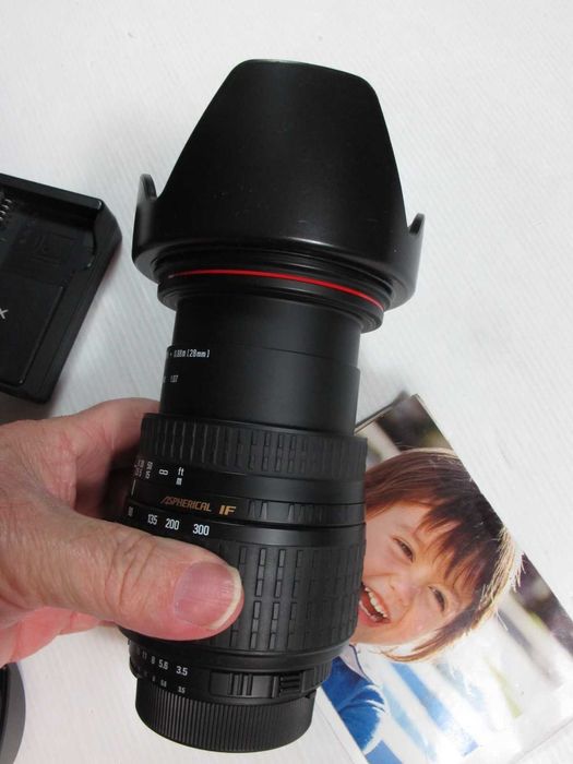 Sigma  28-300mm Macro Perto e Longe Estado TOP, Para Máquinas Nikon