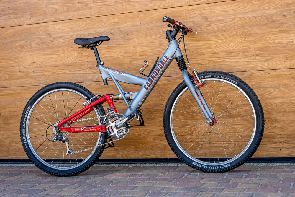 Cannondale Super V 1000 VSL – retro MTB – HeadShok Fatty – XT - LX