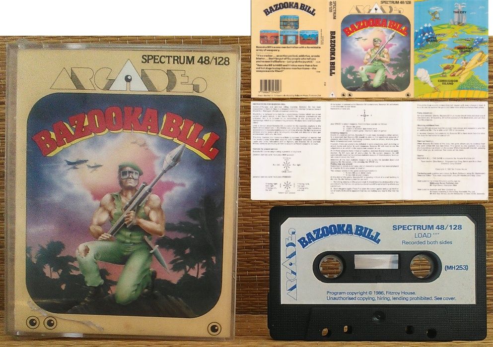 Jogos ZX Spectrum +2 (128K) – 8 Unidades