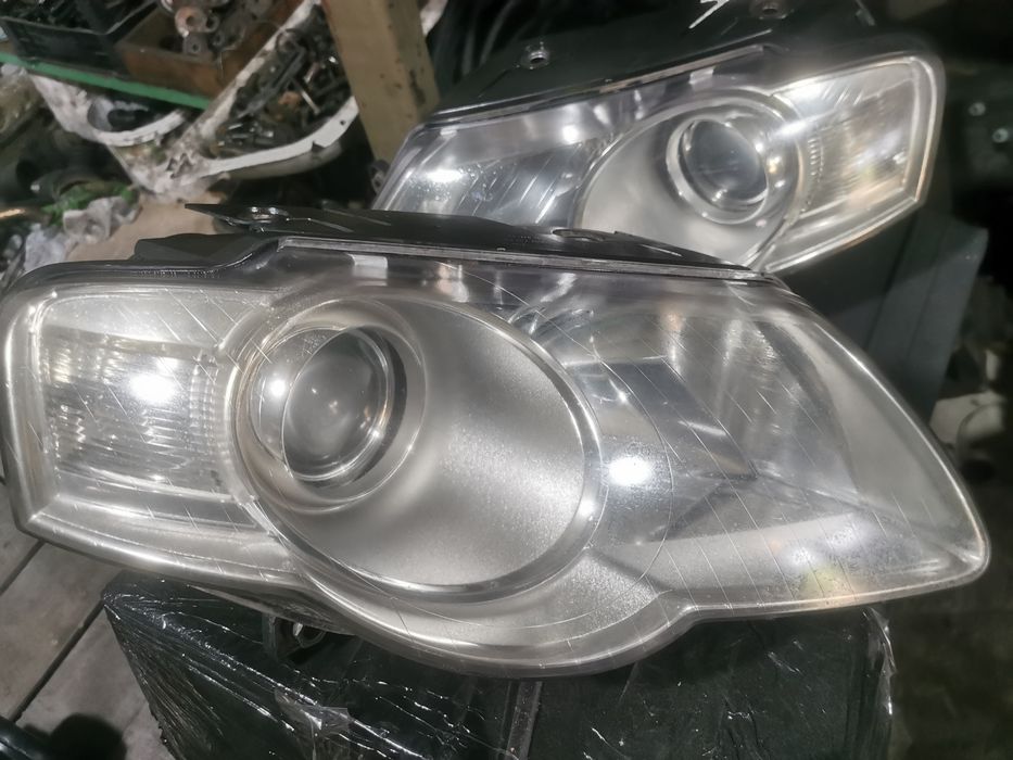 Фара передня  Volkswagen  Passat B6 VW  Пассат Б6.