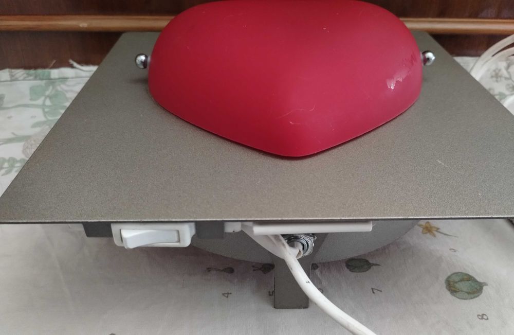 Lampka ścienna nocna serce