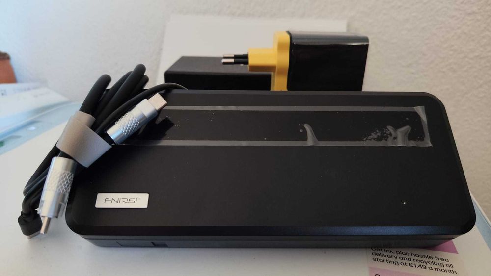 FNIRSI HS-02A Kit Ferro de Soldar Inteligente 100W USB-C PD | Completo | Novo