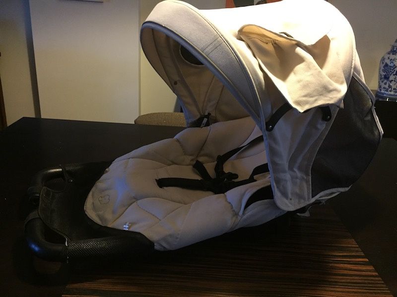 Carrinho Bebe Confort High Trek completo: Babycoq Alcofa Saco inverno