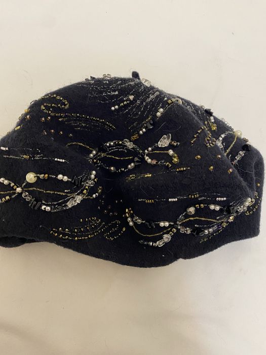 Жіночий берет handmade розпис