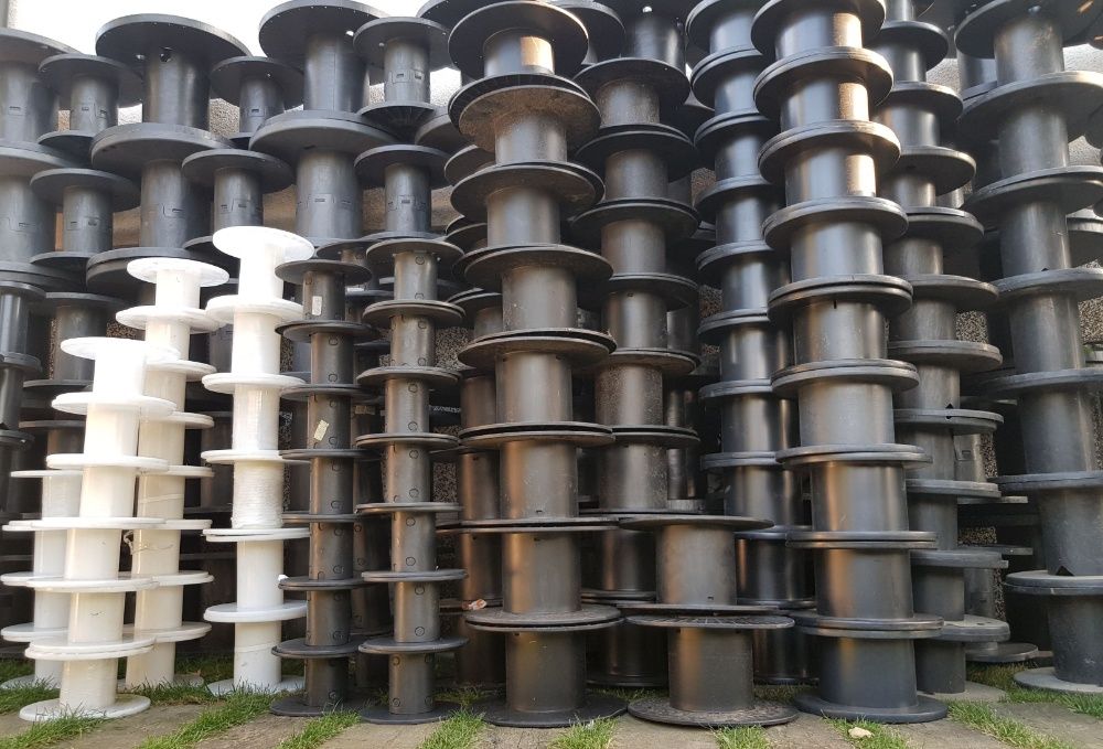 PLASTIKOWE SZPULE po kablach, szpula plastikowa nawojowa , beben kablu