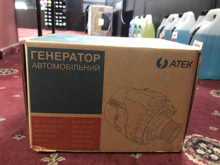 Генератор ВАЗ 2170, 2171, 2172 "Пріора", 1117, 1118, 1119 "Калина"