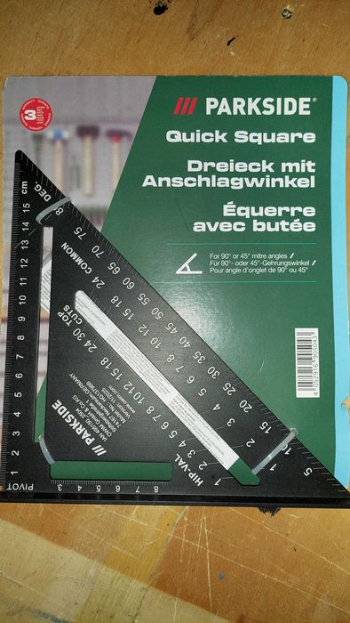 Parksise - Esquadro pequeno em alumínio