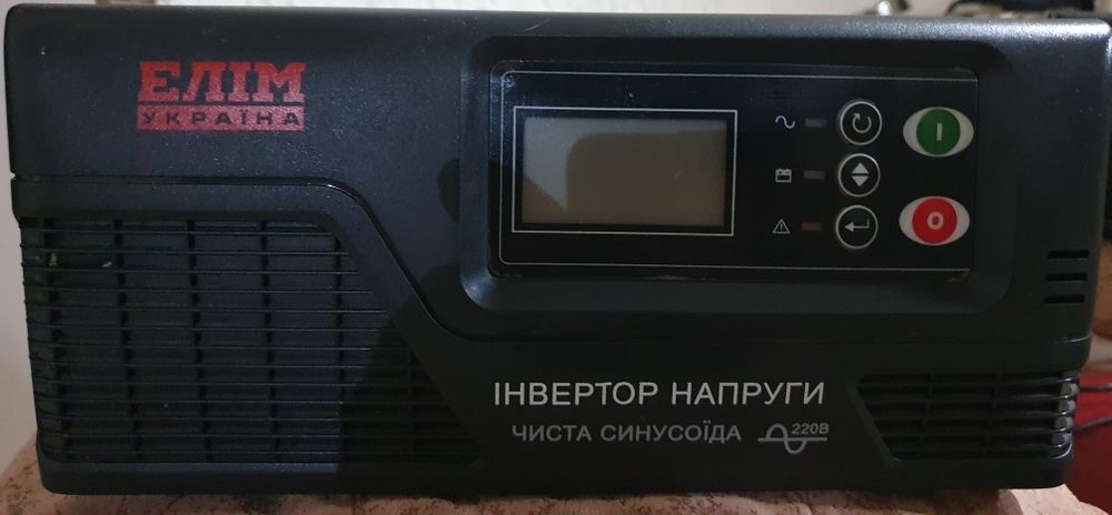 Продам к-т інвертор ПНК-12-600 ЕЛІМ + АКБ Challenger Carbon DC12-200