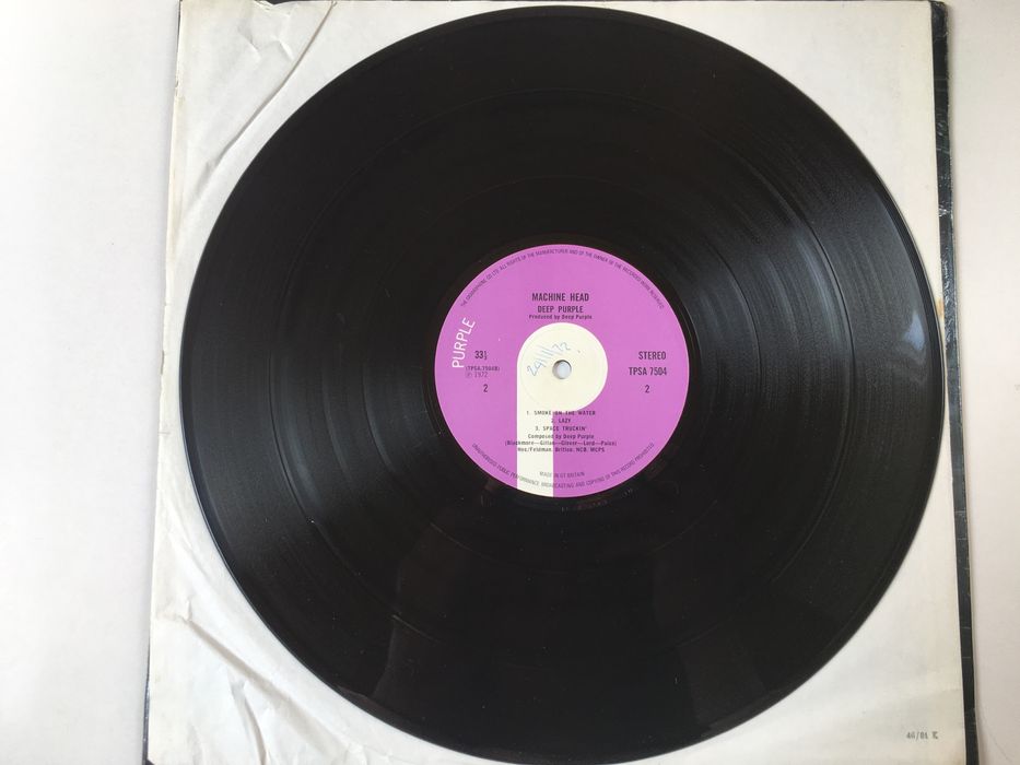 Deep Purple Machine Head UK 1 PRESS VG
