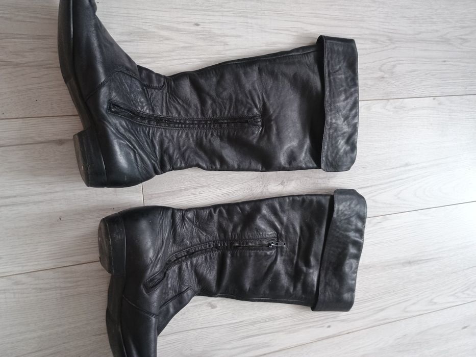 Kozaki 2 szt Lasocki 39 kozaczki lemat wysokie czarne