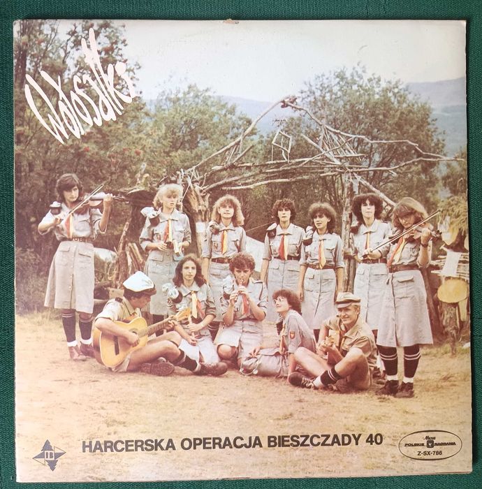 Wołosatki Harcerska operacja Bieszczady 40 oraz 40 BIS Winyl