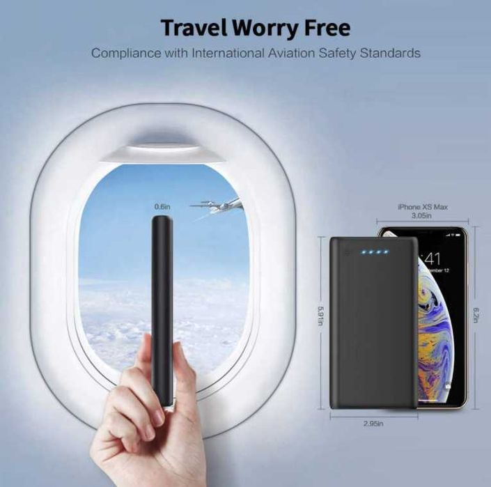 iPosible Powerbank 26800mAh 2x USB iPhone Samsung 3,1A