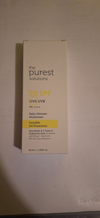 Krem z filtrem 50 spf do ciała