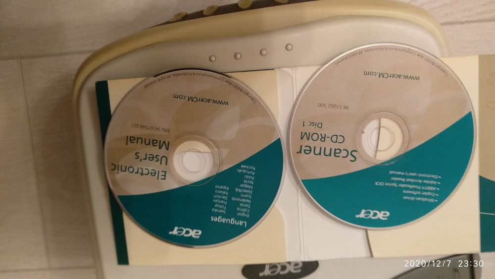 Продам сканер Acer model №6660-03E