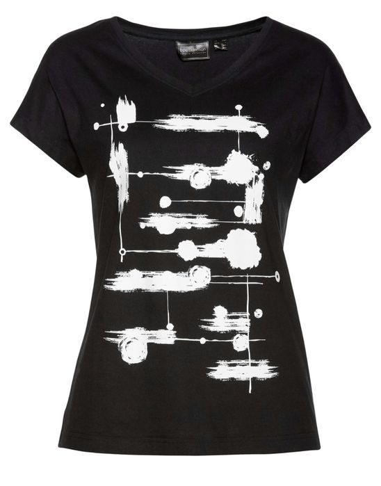 T-Shirt damski czarny r.38