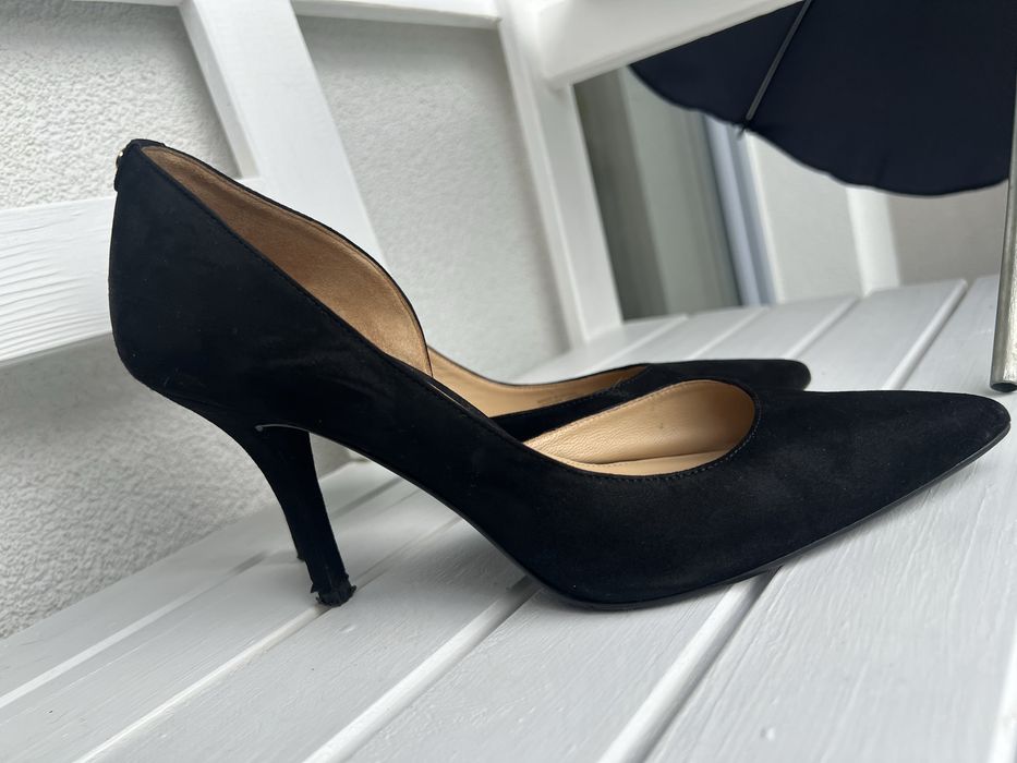 Eleganckie czarne szpilki Michael Kors 40