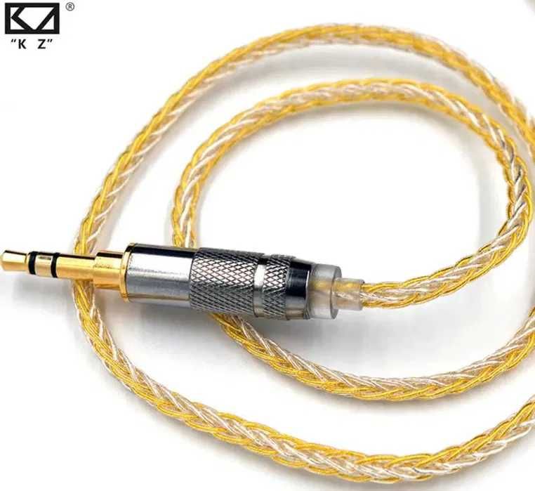 Кабель KZ Gold Silver Cube Mixed Cable