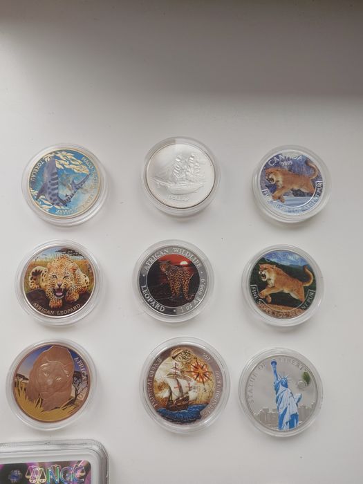 Срібні монети оригінал